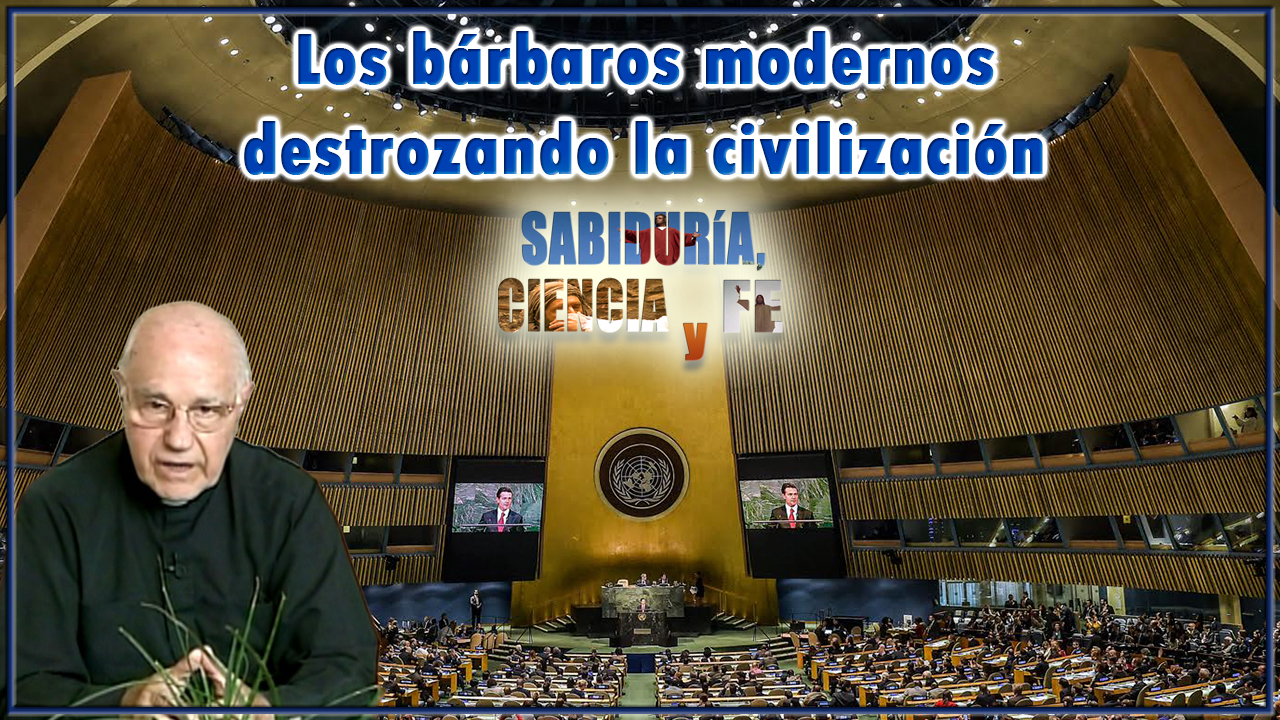 Los bárbaros modernos destrozando la civilización