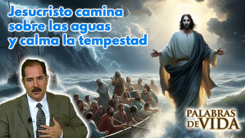 Jesús camina sobre las aguas