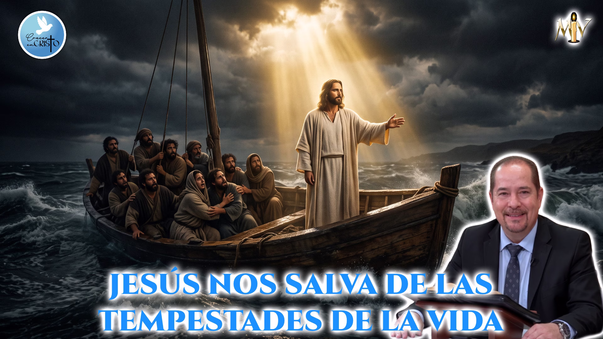 Jesús nos salva de las tempestades